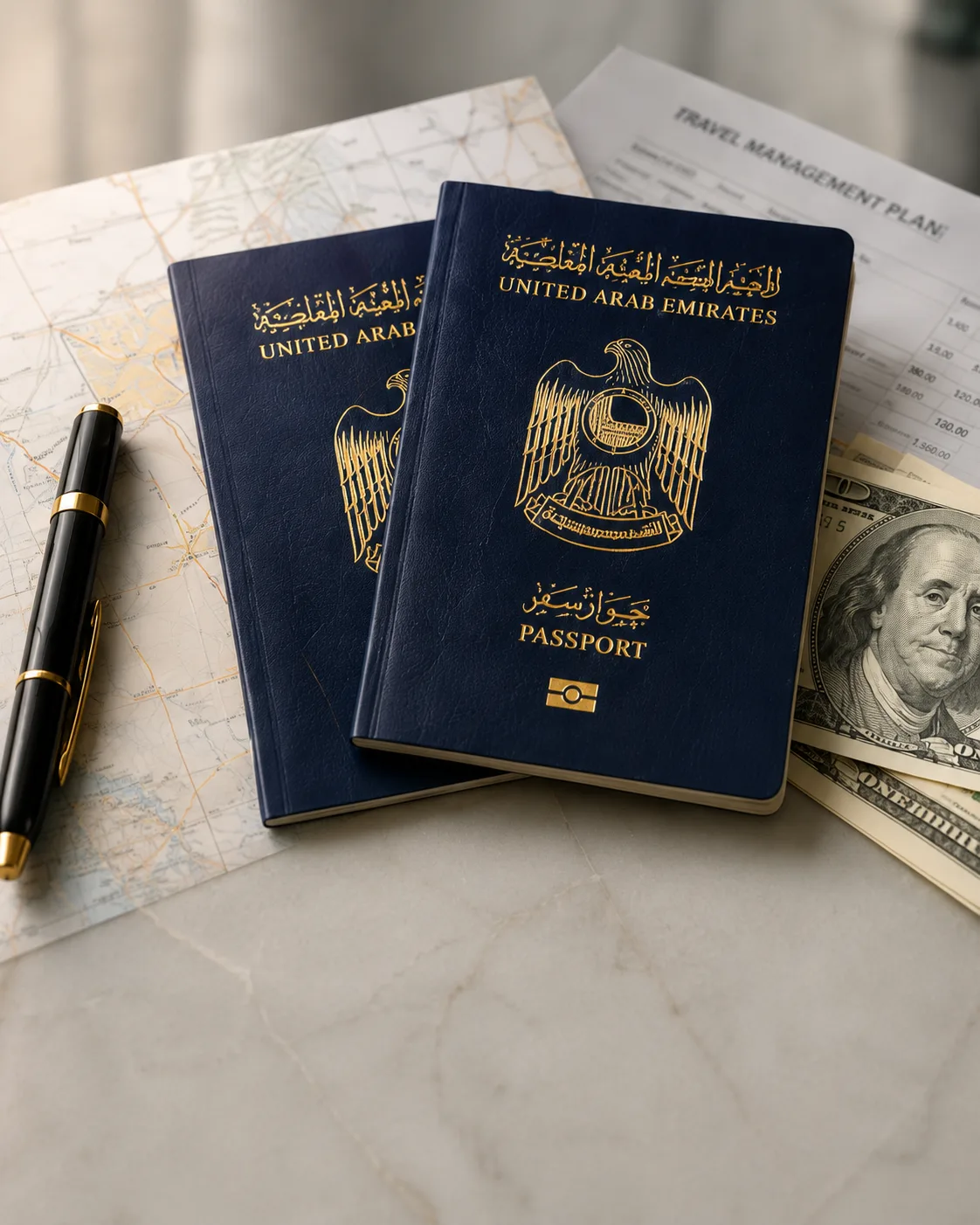 Efficient corporate visa expense management